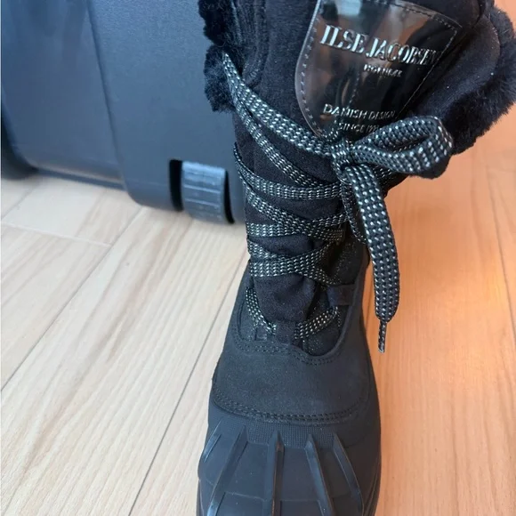 Ilse Jacobsen Black Winter Boots - Picture 11 of 11